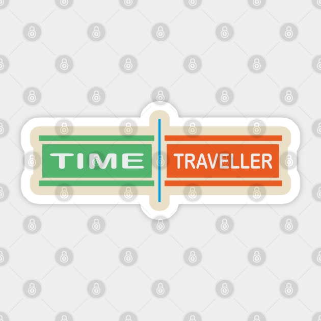 Time Traveller Sticker by Empresa International